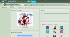 Desktop Screenshot of anime-manga-freaks.deviantart.com