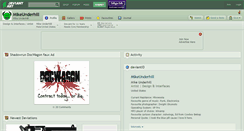 Desktop Screenshot of mikeunderhill.deviantart.com