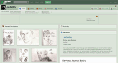 Desktop Screenshot of jan3sst0ry.deviantart.com
