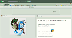 Desktop Screenshot of inuakiko.deviantart.com