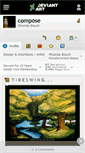 Mobile Screenshot of compose.deviantart.com