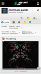 Mobile Screenshot of premium-suede.deviantart.com