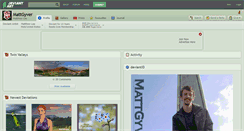 Desktop Screenshot of mattgyver.deviantart.com