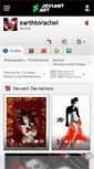 Mobile Screenshot of earthtorachel.deviantart.com