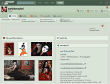 Tablet Screenshot of earthtorachel.deviantart.com