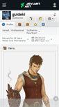 Mobile Screenshot of guideki.deviantart.com