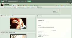 Desktop Screenshot of madbara.deviantart.com