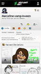 Mobile Screenshot of marceline-vamp-kween.deviantart.com