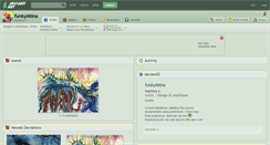 Desktop Screenshot of funkymtina.deviantart.com