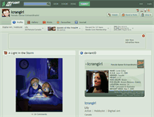 Tablet Screenshot of icrangirl.deviantart.com