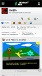 Mobile Screenshot of mezin.deviantart.com
