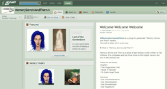 Desktop Screenshot of memorysorrowandthorn.deviantart.com