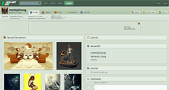 Desktop Screenshot of mentalchung.deviantart.com