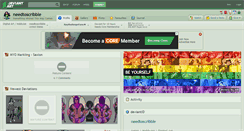 Desktop Screenshot of needtoscribble.deviantart.com