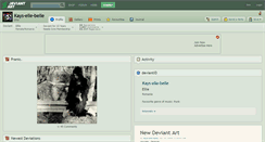 Desktop Screenshot of kays-elle-belle.deviantart.com