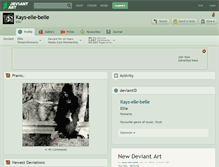 Tablet Screenshot of kays-elle-belle.deviantart.com