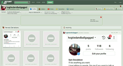 Desktop Screenshot of hogtiedandballgagged.deviantart.com
