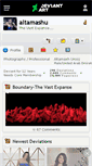 Mobile Screenshot of altamashu.deviantart.com