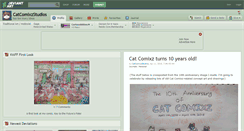 Desktop Screenshot of catcomixzstudios.deviantart.com