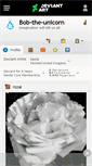 Mobile Screenshot of bob-the-unicorn.deviantart.com