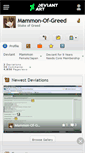 Mobile Screenshot of mammon-of-greed.deviantart.com