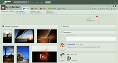 Desktop Screenshot of lewis-beetham.deviantart.com