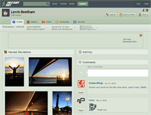 Tablet Screenshot of lewis-beetham.deviantart.com
