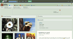 Desktop Screenshot of juliwy.deviantart.com