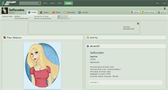 Desktop Screenshot of daffzcookie.deviantart.com