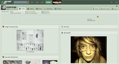 Desktop Screenshot of lolastrange.deviantart.com