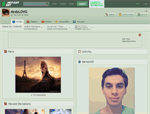 Tablet Screenshot of mrdzlovg.deviantart.com