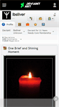 Mobile Screenshot of lbsilver.deviantart.com