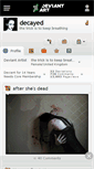 Mobile Screenshot of decayed.deviantart.com