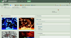 Desktop Screenshot of kirra241.deviantart.com