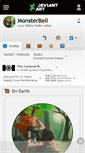 Mobile Screenshot of monsterbell.deviantart.com