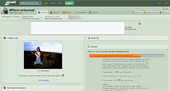 Desktop Screenshot of differen-and-proud.deviantart.com