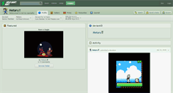 Desktop Screenshot of metaru.deviantart.com