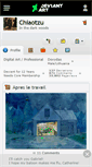 Mobile Screenshot of chiaotzu.deviantart.com
