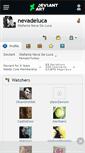 Mobile Screenshot of nevadeluca.deviantart.com