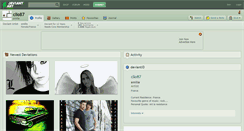Desktop Screenshot of clio87.deviantart.com