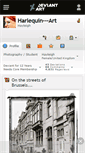 Mobile Screenshot of harlequin---art.deviantart.com