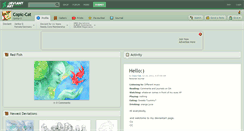 Desktop Screenshot of copic-cat.deviantart.com