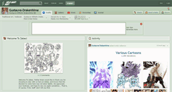 Desktop Screenshot of gustauve-drakenhime.deviantart.com