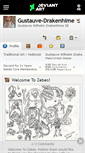 Mobile Screenshot of gustauve-drakenhime.deviantart.com