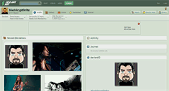Desktop Screenshot of blackkrypt0nite.deviantart.com