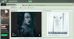 Desktop Screenshot of daparanormal.deviantart.com