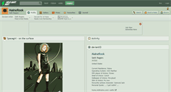 Desktop Screenshot of mainerook.deviantart.com
