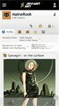 Mobile Screenshot of mainerook.deviantart.com