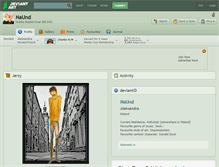 Tablet Screenshot of naund.deviantart.com