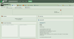Desktop Screenshot of bbdude711.deviantart.com